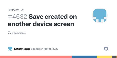 Save was created in other device : r/RenPy .